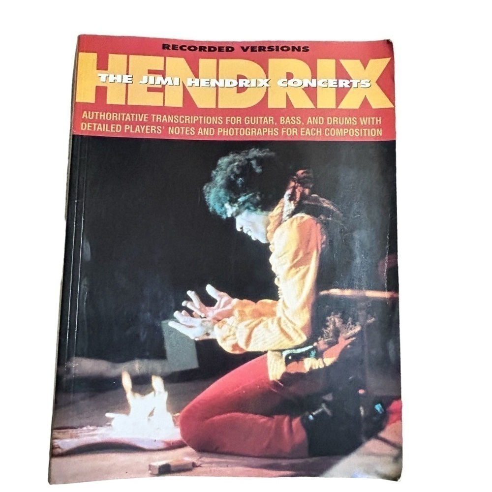 1991 Jimi Hendrix Concerts Sheet Music